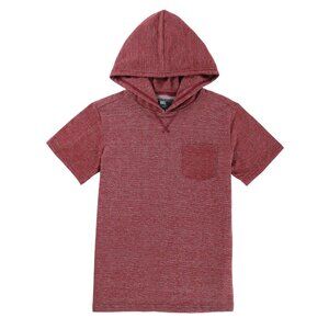 Toddler Boys Knitted Short Sleeve Hooded T-shirt